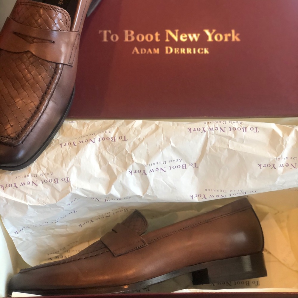 To Boot New York Brown Loafers - Size 7